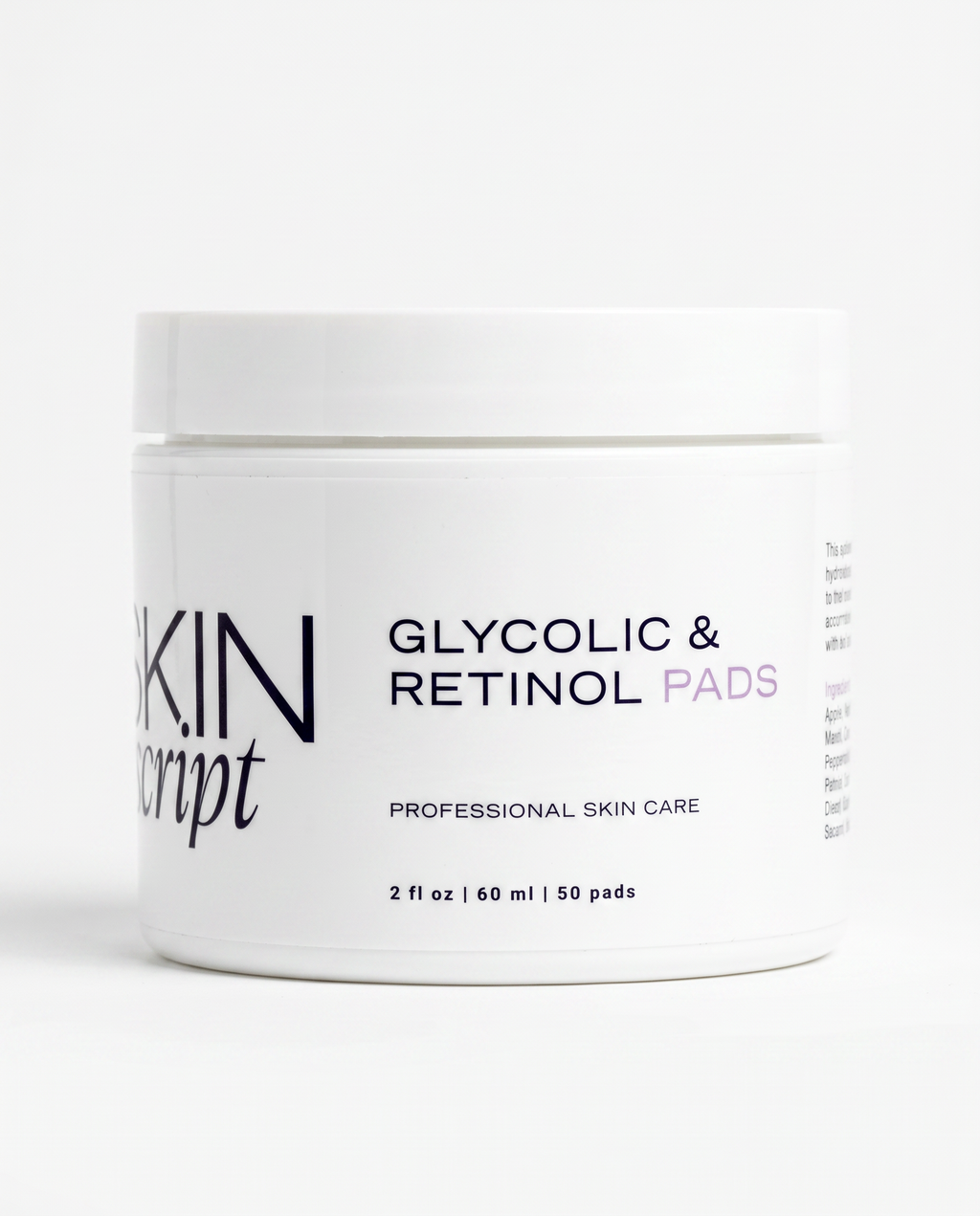 Skin Script Glycolic and Retinol Pads